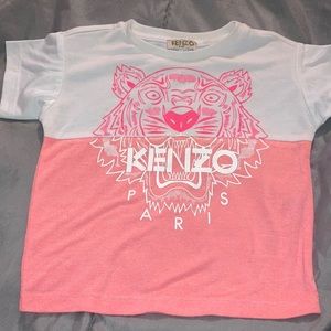 TODDLER GIRL KENZO TIGER SHIRT 2T